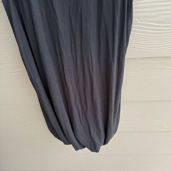 Club Monaco little black bubble dress jersey knit - Picture 3 of 6